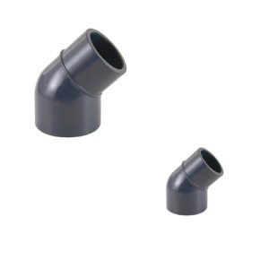 PVC Metric Male To Female 45 Elbow