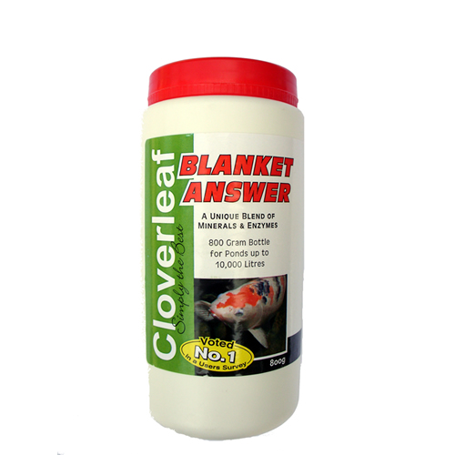Cloverleaf Blanket Answer Blanket weed treatment Cotswold koi