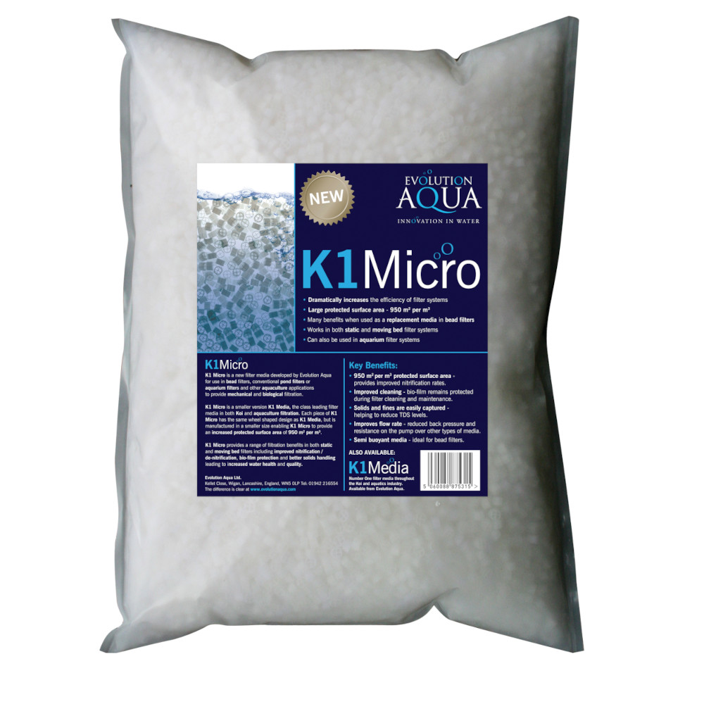 Kaldnes K1 Micro Filter Media 50litre