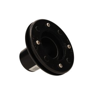 Black Waste Flanged Tank Connectors