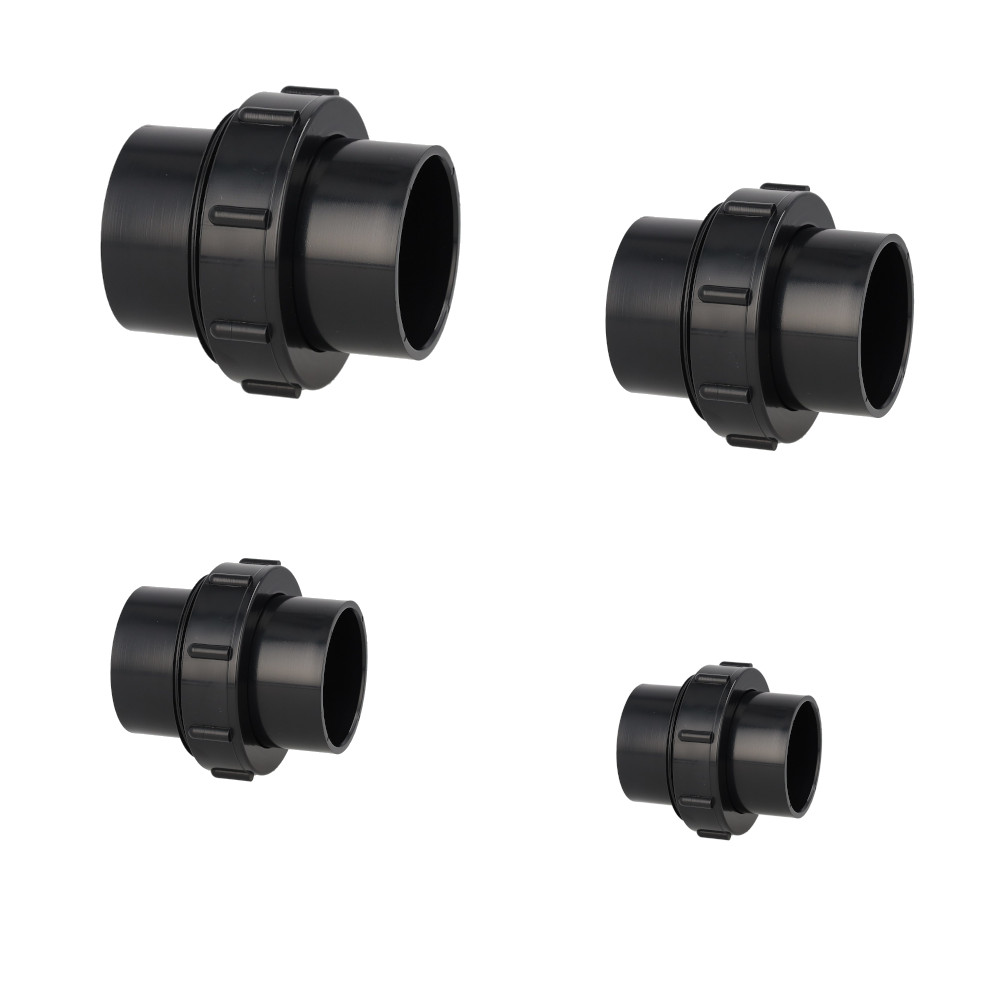 Black Waste Split Connectors Black Waste Split Connectors