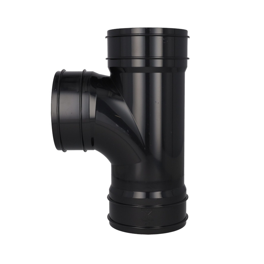 Black Waste Tee Pieces