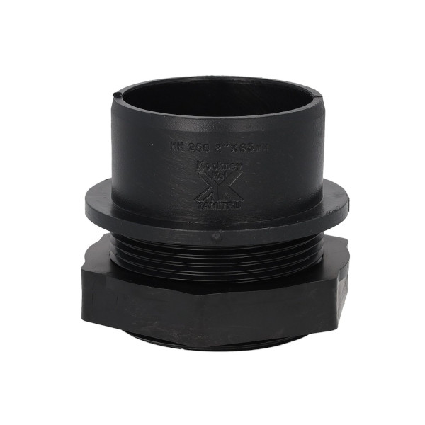 Black Waste Threaded Tank Connectors2 Black Waste Threaded Tank Connectors2