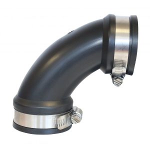 Flexible Rubber 90 Elbows - 3"