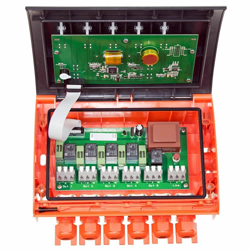 Matsuko Switch box Timer Cotswold koi Pond Construction