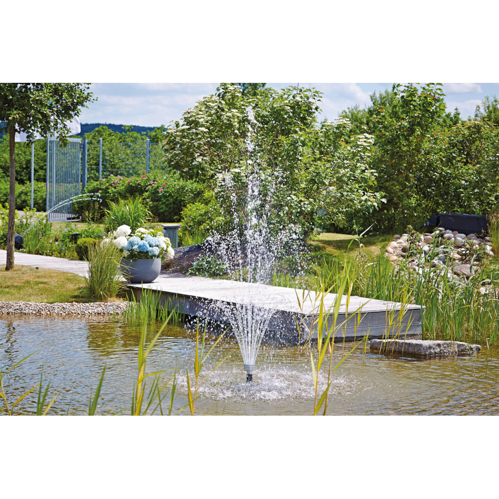 Oase Vulkan 43-3T Silver Fountain Jet 1