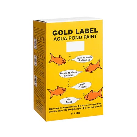 gold label pond paint 1l