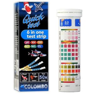 Colombo Quicktest 6-IN-1 Water Test Strips