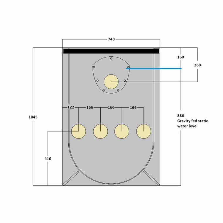 MAGNA COMBI UNIT inlet sizes