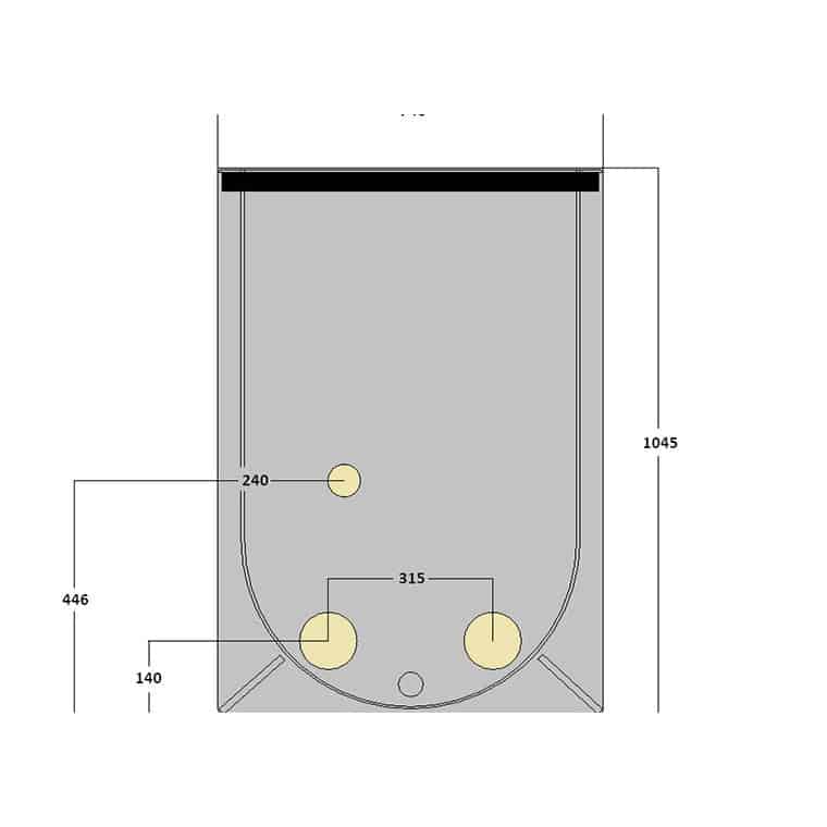 MAGNA COMBI UNIT outlet sizes