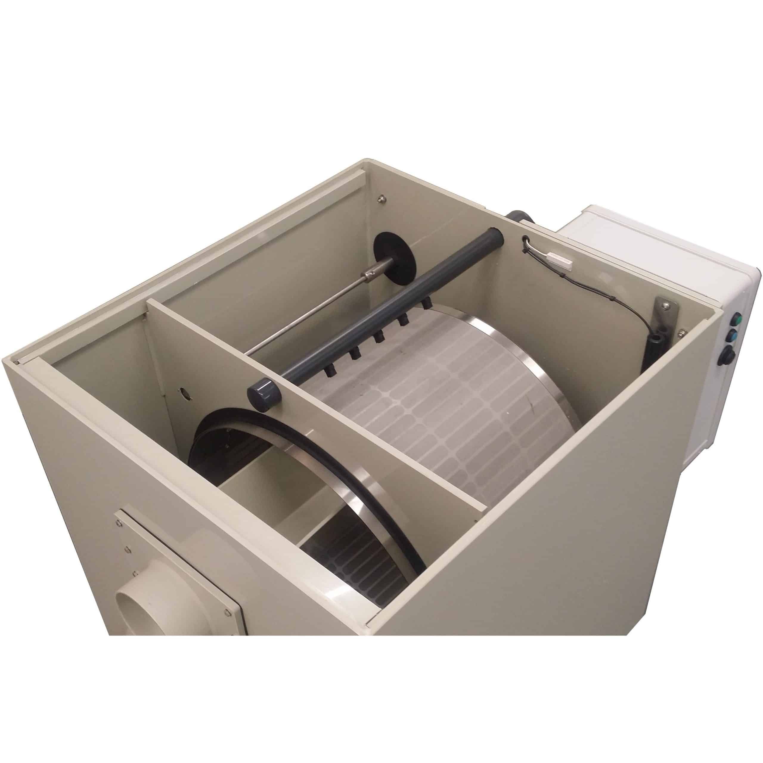 Burtons Drum BD-300 Cube with UV lid open