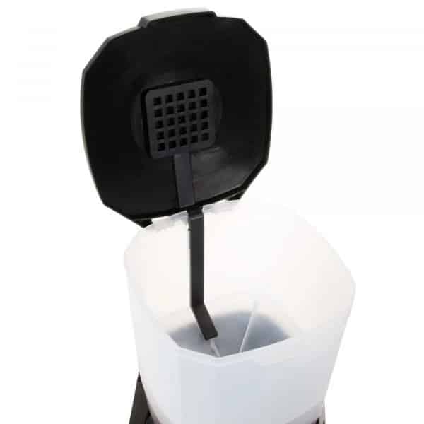 Aqua Forte 6ltr Solar Powered Auto Feeder front top Aqua Forte 6ltr Solar Powered Auto Feeder front top