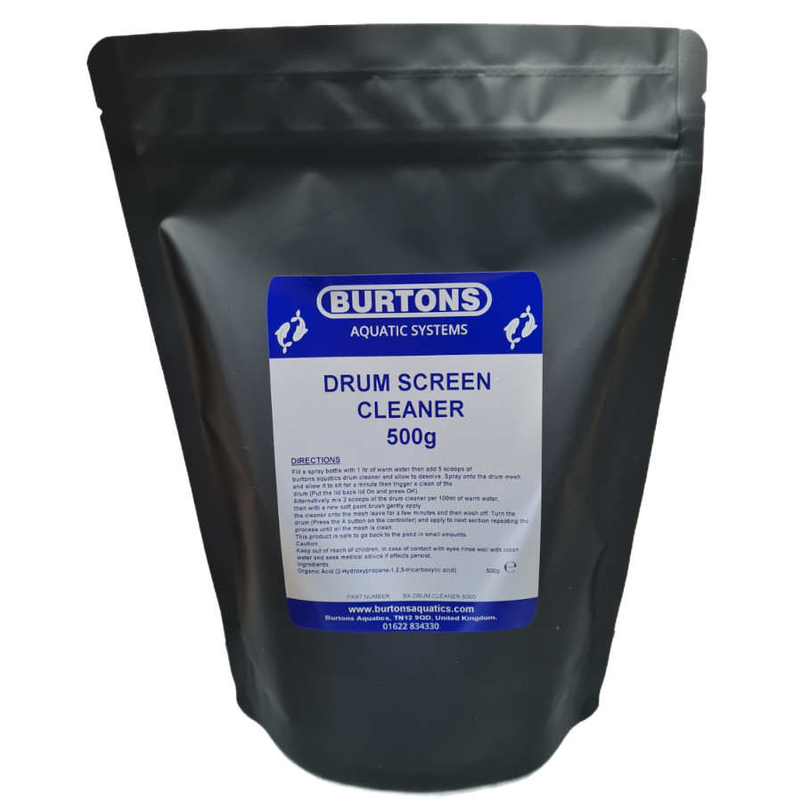 Burtons Drum Screen Cleaning Powder 500g