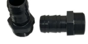 PVC Threaded Hosetail 1.5"Bsp to 1.5" Flexi Pipe