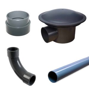 Economy Bottom Drain with pressure pipe