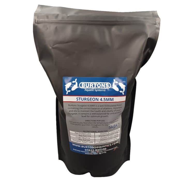 Burtons Sturgeon Food 4.5mm