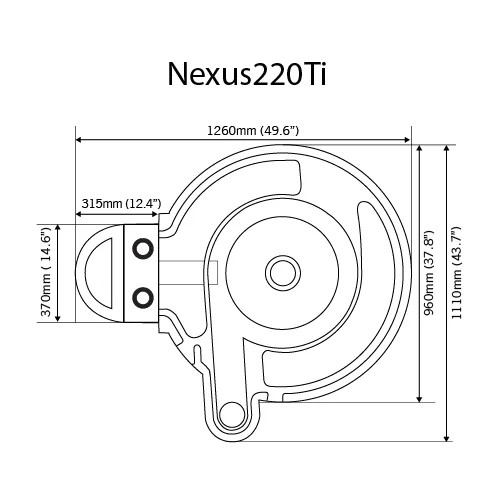 Nexus220Ti Dimensions
