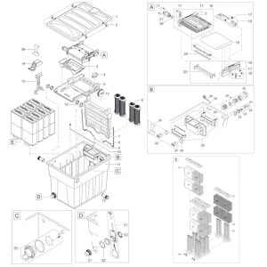 Oase BioTec ScreenMatic² 90000 Spare Parts